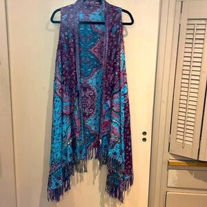 Soft Surroundings vest reversible one size